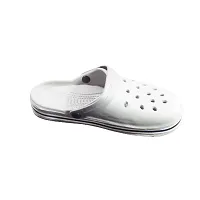 Stylish EVA White Solid Crocs For Men-thumb2