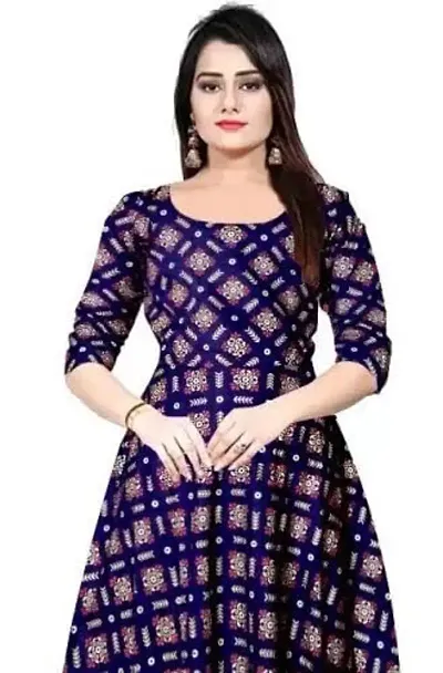Hot Selling rayon blend Ethnic Gowns 