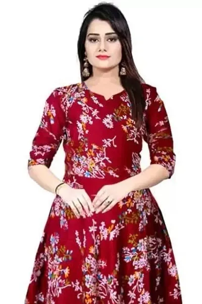 Limited Stock rayon-blend Ethnic Gowns 
