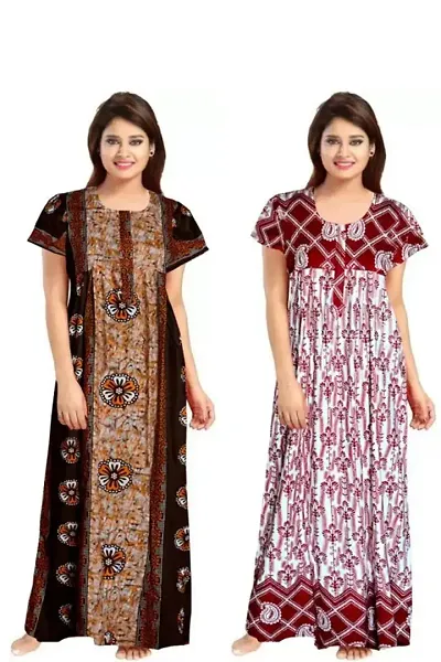 Fabulous Nighty For Women- Pack Of 2