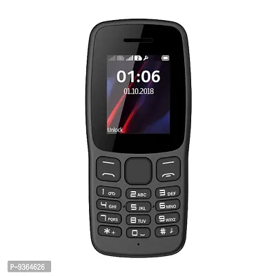 I KALL K100 Keypad Mobile (Black) with one year warranty-thumb0