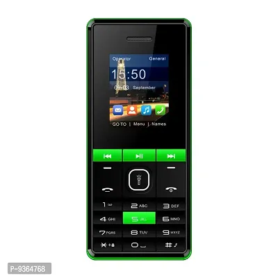 IKALL K41 Keypad Mobile (1.8 Inch, Big Battery) (Green) With one year warranty-thumb0