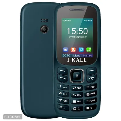 IKALL K16 with King Talking, Contact icon and Auto Call Recording (1.8 Inch, Dual Sim) (Green)-thumb0