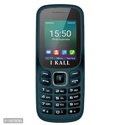 IKALL K16 with King Talking, Contact icon and Auto Call Recording (1.8 Inch, Dual Sim) (Green)-thumb2