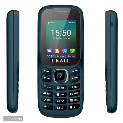 IKALL K16 with King Talking, Contact icon and Auto Call Recording (1.8 Inch, Dual Sim) (Green)-thumb5