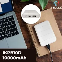 I KALL 10000 mAh Power Bank Fast Charging (White, IKPB10)-thumb2