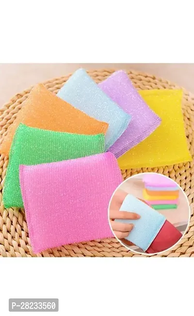 Foam Pad Sponge Scourer Kitchen Scrubber 6pcs