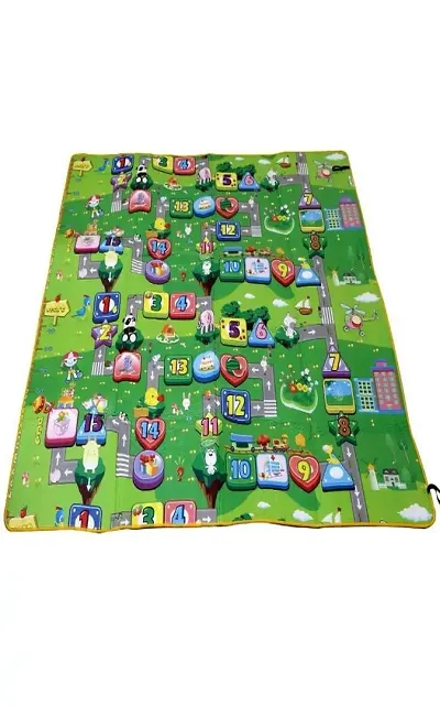 Modern Poly Cotton Printed Playing Mat for Kid