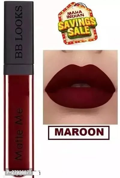 Matte Me Liqued Lipstick ( Maroon )-thumb0