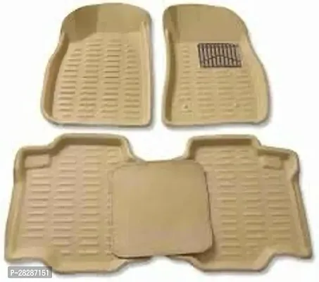 Car Floor Foot Mats 4.5 D Tray Mat Universal Fit 5Pcs