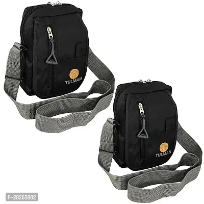 Stylish Canvas Messenger Bag For Men Pack of 2