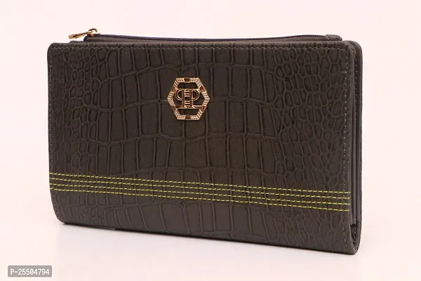 Stylish Brown Acrylic Textured Handbags For Women-thumb0