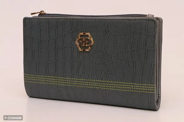 Stylish Grey Acrylic Textured Handbags For Women