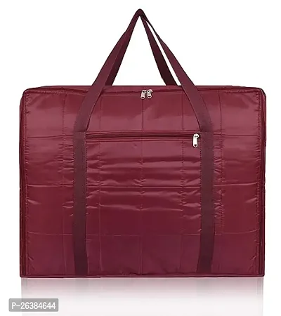 Blanket and Cloth Storage Bag (Jumbo Size) (Red)-thumb0