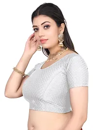 Reliable White Cotton Stitched Blouses For Women-thumb4