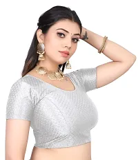 Reliable White Cotton Stitched Blouses For Women-thumb3