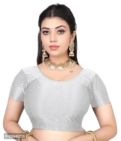 Reliable White Cotton Stitched Blouses For Women-thumb0