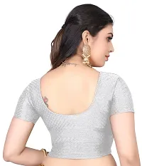 Reliable White Cotton Stitched Blouses For Women-thumb2