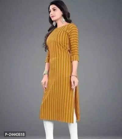 Stylish Cotton Blend Kurta, Bottom  Set Kurti for Women-thumb0