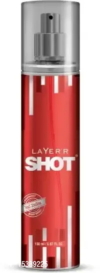 Buy LAYER R Shot Red Stallion Long Lasting Fragrance Body Spray