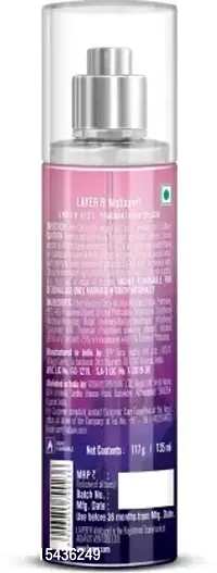 LAYER'R WOTTAGIRL! AMBER KISS 135ml Body Spray - For Women  (135 ml)-thumb3