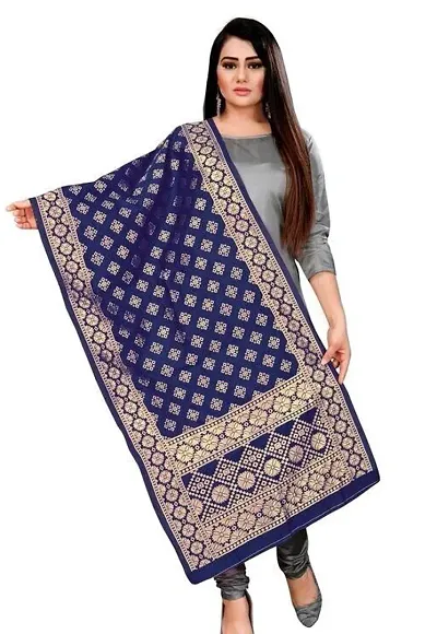 Soft Banarasi Silk Jacquard Dupatta