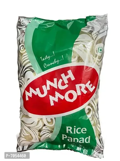 Munch More Premium Jeera Rice Papad / Appalam / Khichiya 500gm-thumb0
