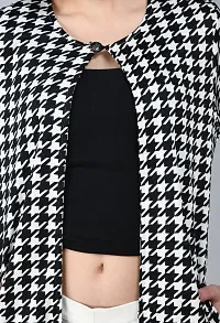 Stylish Multicoloured Polyester Shrugs For Women-thumb3