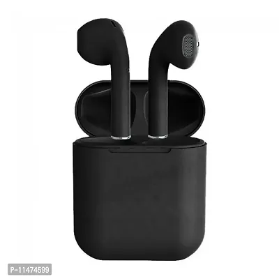 v5.0 Earbuds Sensor Touch with Portable Charging Case Bluetooth Headset  (Black, True Wireless)-thumb5