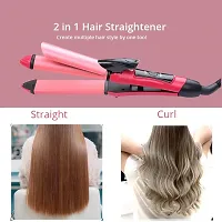 2 in 1 Hair Straightener NHC 2009 Hair Straightener-thumb1