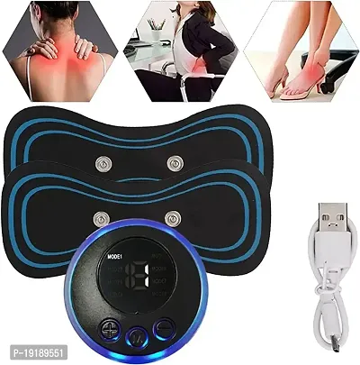 Portable Mini Massager-009 Mini Electric Neck Back Body Cervical Electric Massager Massager  (Black)