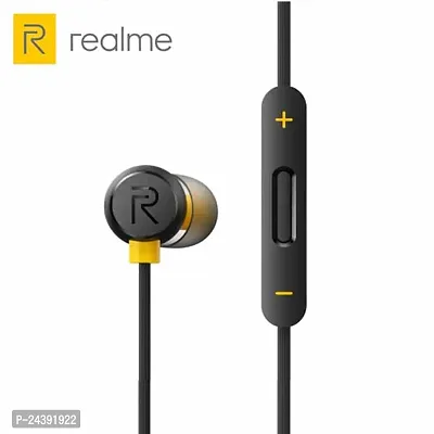 Black Wired Realme Buds 2 Earphone-thumb5