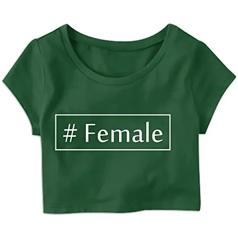 Trendy Blend Crop Top For Women