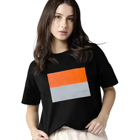 Elegant Blend Tshirt For Women