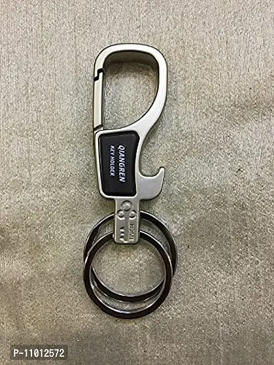 Hook locking hot sale key chain