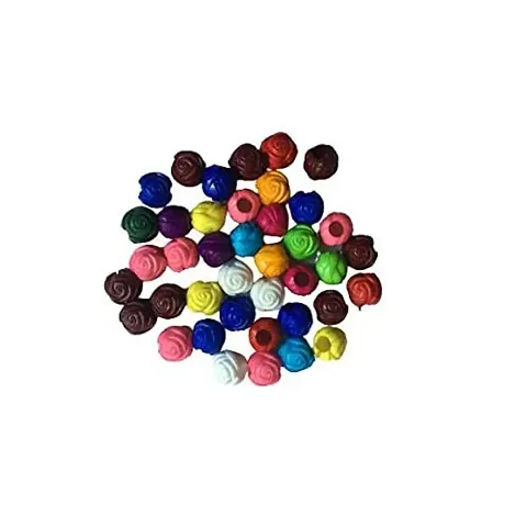 Bright Home Decor? Glitter 11mm Plastic Loose Beads (200)