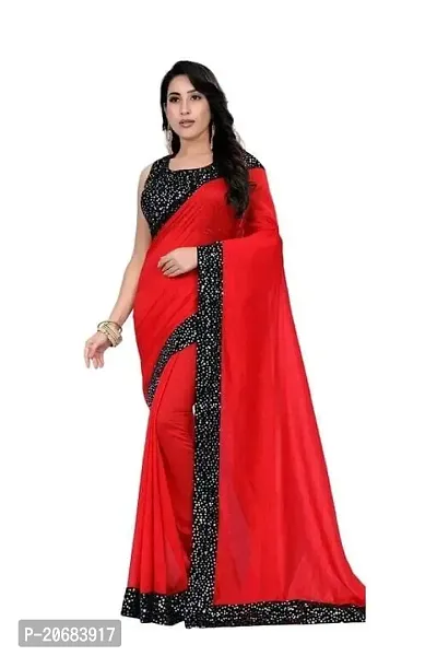 FLOURIOUS Araina Fashion Bollywood Style Designed Sequence Lace Saree With Velvet Unstitched Blouse