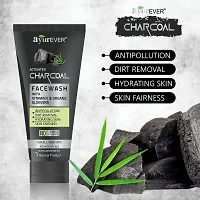 AyurEver Activated Charcoal Face Wash With Vitamin E  Organic Aloevera For Anti-Pollution | Dirt Removal | Hydrating Skin | Skin Fairness | Suitable for All Skin Type | Face Wash (100ml) Pack of 2-thumb3