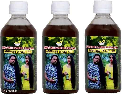 Adivasi Neelambari hair care Adivasi Best hair growth oil Hair Oil (250 ml) Pack of 3