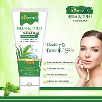 AyurEver Neem  Tulsi Face Wash Enriched With Vitamin E | For Glowing, Smooth, Healthy  Fairness | Face Wash (2x100ml) Pack of 2-thumb2