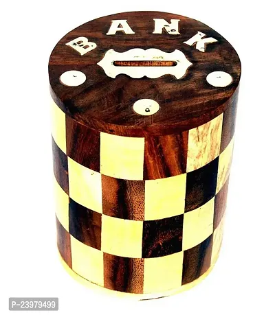 Money Bank Piggy Bank Coin Box for Children Birthday Gift (Chess Round Money Bank)