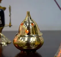 Brass Akhand Diya Oil Lamp for Pooja, Home Temple and Diwali | Return Gifts | Wedding | Pooja Functions-thumb1