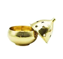 Brass Akhand Diya Oil Lamp for Pooja, Home Temple and Diwali-thumb2