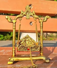 Metal Jhula /Palna / Krishna ji Palna / Laddu Golpal ji  Jhula  / Gift Item / Showpiece /Home Decor-thumb1