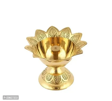 Diya /Brass Diya /Golden Diya / Diya Set / Lalten Diya / Decorative Diya /Diwali And Navratri Special Diya-thumb2