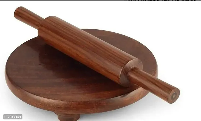 Wish Online Wooden Chakla  Belan Combo Rolling Pin || Belan for Home  Kitchen Chapati Maker Made For Wood Easy to use and wipe clean, Make the perfect chapati .