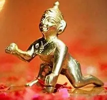 Religious Golden Laddoo Gopal Balgopal Idol-thumb2