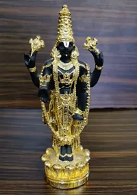 Polyresin Standing Hanuman ji Statue Idol for Pooja-thumb1