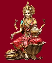 Goddess Laxmi Idol Religious Showpiece-thumb2