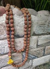 Panch Mukhi Rudraksha Prayer Beads Japa Mala-thumb1